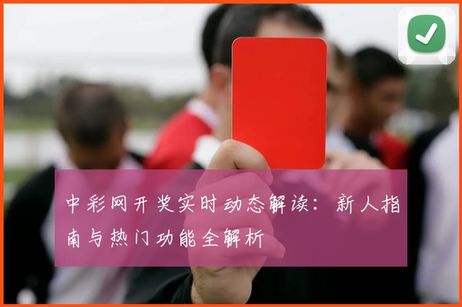 中彩网开奖实时动态解读：新人指南与热门功能全解析